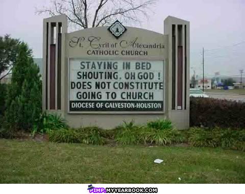 hilarious church signs